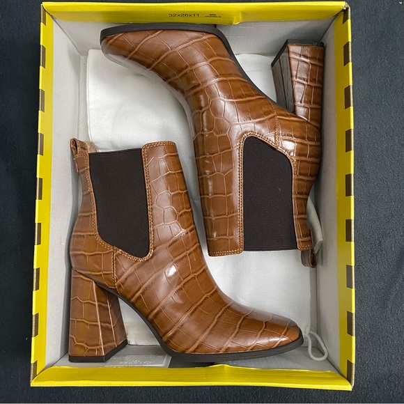 Circus NY By Sam Edelman Polly Ankle Croc Boot - Picture 5 of 14